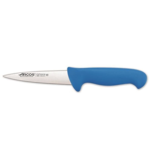 Slaktkniv Arcos Color - Prof 292923 i Nitrum rostfritt stål och blå polypropen mango ergonomisk med 13 blad