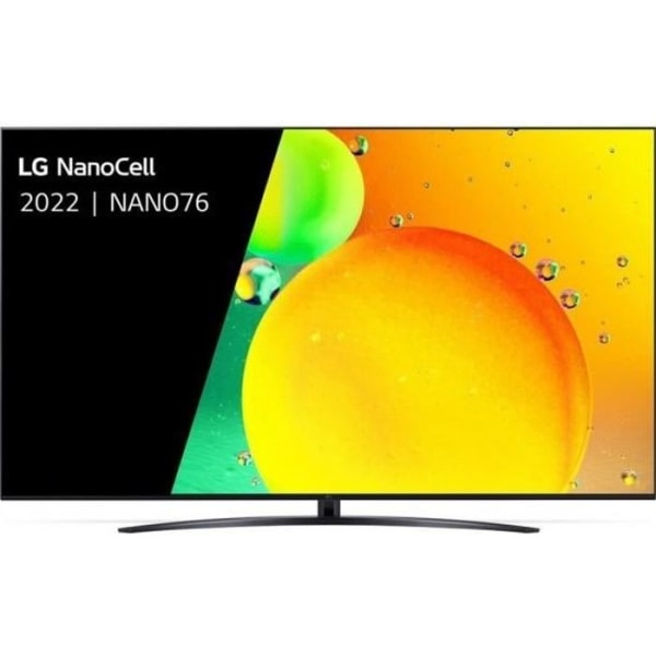 LG 65NANO766QA 65" 4K ULTRA HD LED WIFI TV - Svart - Smart TV