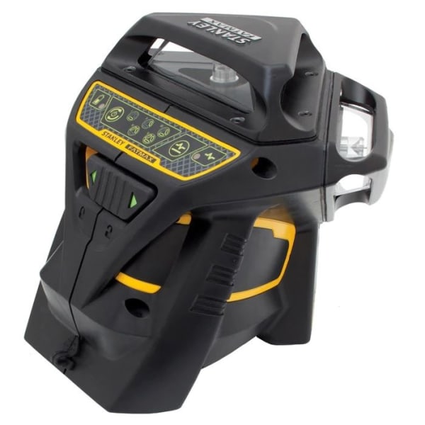 Fatmax® X3G-360° grön multi-line lasernivå med 1 integrerat batteri i fodralet - STANLEY - FMHT1-77356