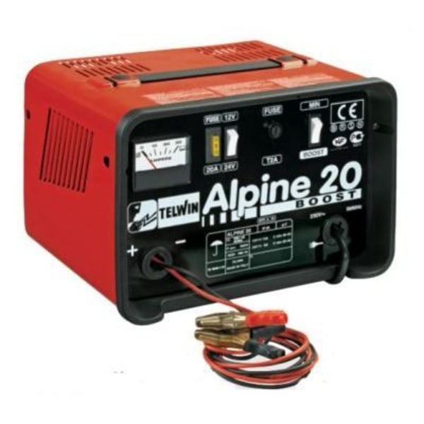 Alpine 20 boos 12-24V 18-12A batteriladdare