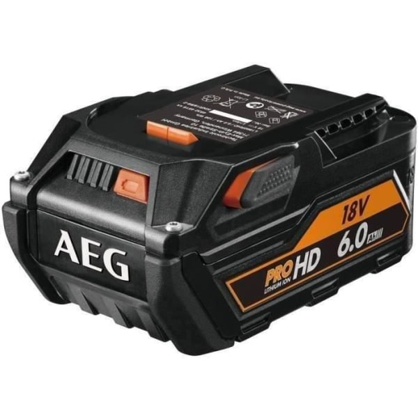 AEG-batteri - L1860R HD - 18V Lithium-ion 6.0Ah HD - Orange - Nät
