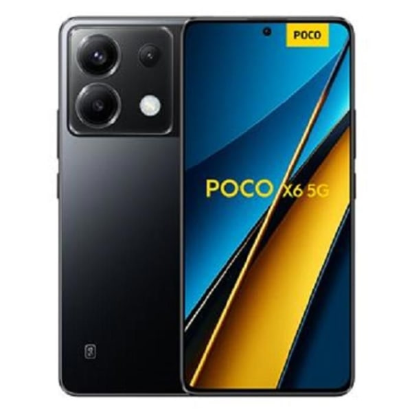 XIAOMI - Poco X6 5G - 256GB - Svart
