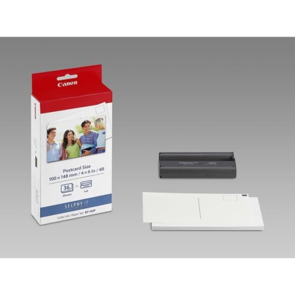 Canon kit papper + bläck KP-36IP