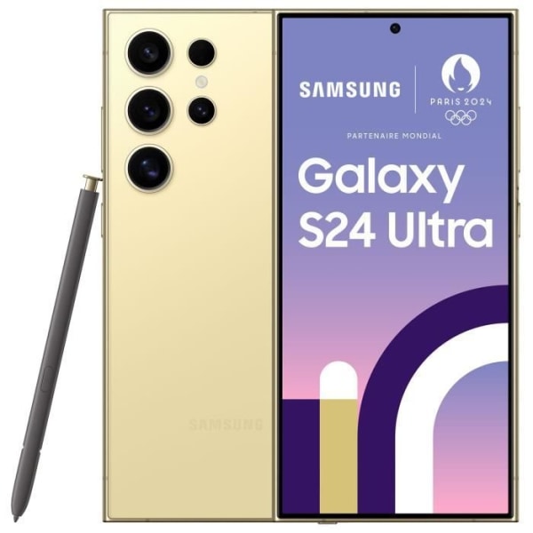SAMSUNG Galaxy S24 Ultra Smartphone 256 GB Amber