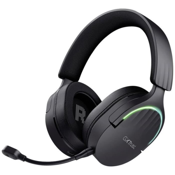 Trust GXT491 FAYZO Gaming On-Ear Bluetooth Virtual Surround Headset Svart Surround Sound, Mute