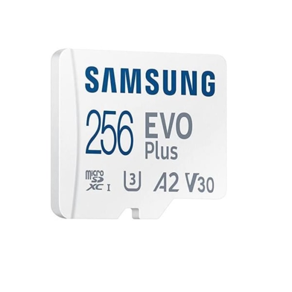 SAMSUNG 256GB MicroSD EVO PLUS minneskort