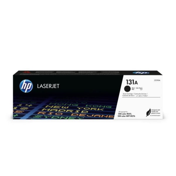 Original HP 131A svart tonerkassett för HP LaserJet Pro 200 Color M251/M276