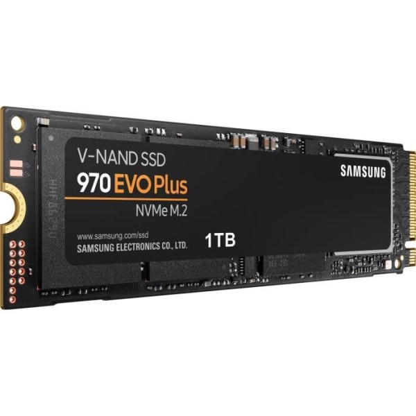 SAMSUNG - Intern SSD - 970 EVO PLUS - 1TB - M.2 NVMe (MZ-V7S1T0BW)