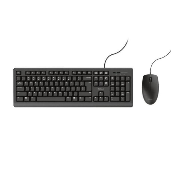 Lita på TKM-250 tangentbord och mus svart