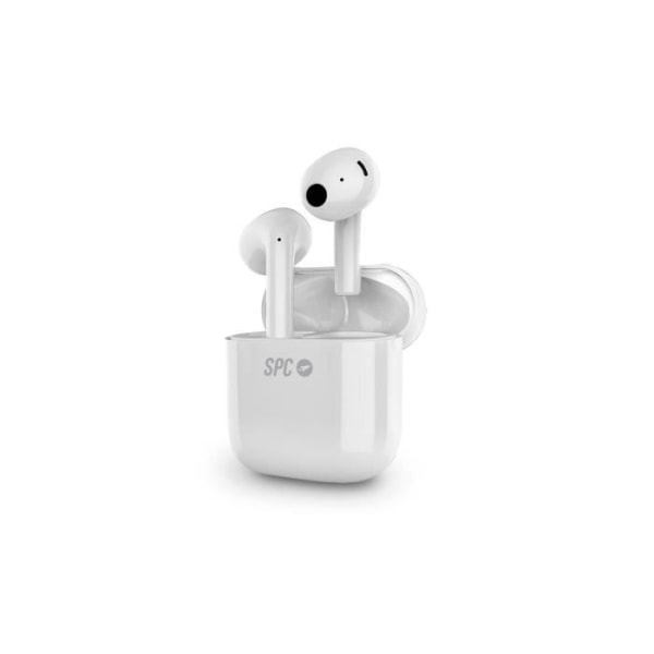SPC Zion Studio – trådlösa Bluetooth 5.2 brusreducerande hörlurar, ultrakompakta, pekkontroll, handsfree, vattentäta