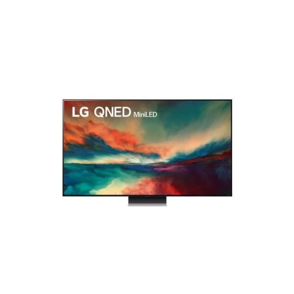 QNED Mini LED TV LG 75QNED866RE 189 cm 4K UHD Smart TV Silver och Svart