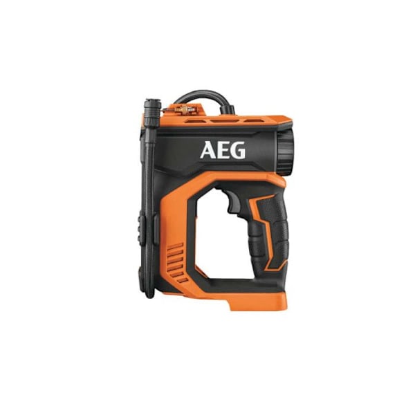 18V AEG minikompressor - Utan batteri och laddare BK18C-0 svart och orange