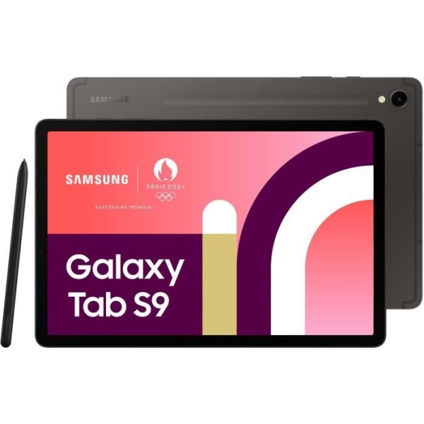SAMSUNG Galaxy Tab S9 11" WIFI 256GB Touch Tablet Antracit