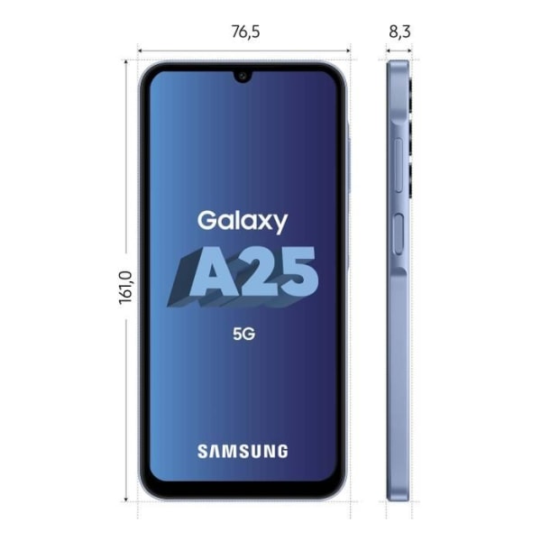 SAMSUNG Galaxy A25 5G 256GB Blå