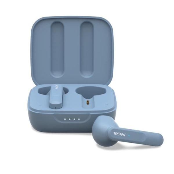 NGS ARTICA MOVE RAIN: Trådlösa hörlurar kompatibla med Bluetooth 5.3 och TWS-teknik. 28h batteri, pekkontroll,