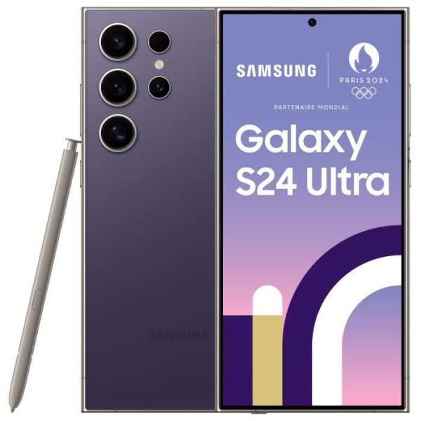 SAMSUNG Galaxy S24 Ultra Smartphone 256 GB Lila