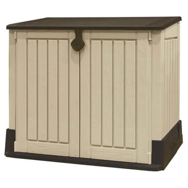 Keter Store It Out Midi Outdoor Garden Shed, Taupe-Beige, 800 liter