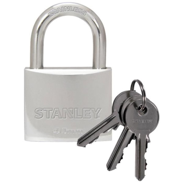 Stanley S742-012 40mm hänglås med nyckellås