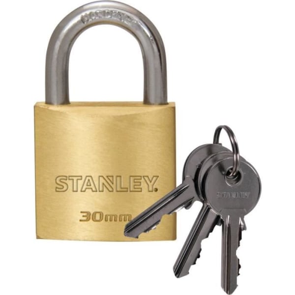 STANLEY 81102 371 401 Hänglås 30 mm med nyckellås