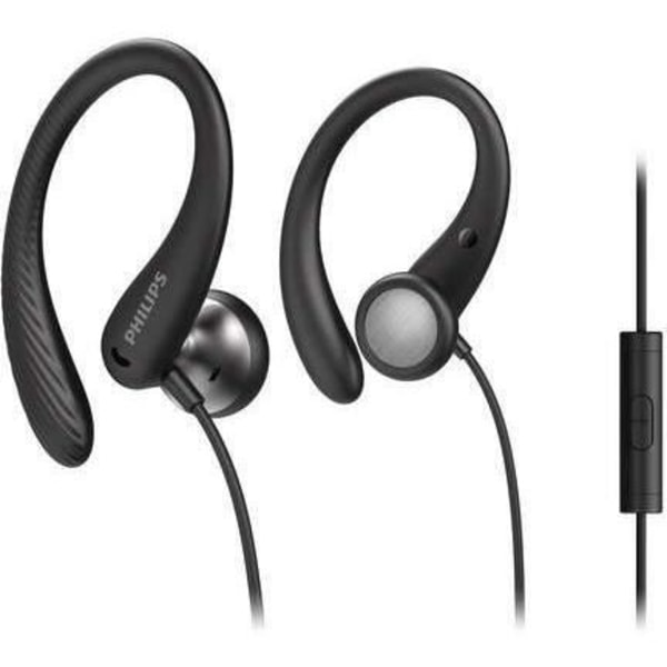 Philips - TAA1105 - In-Ear sporthörlurar med mikrofon - Over Ear - In-line fjärrkontroll och mikrofon