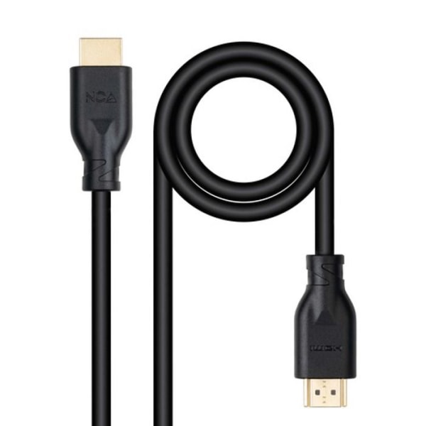 Nanokabel HDMI-kabel 0,5M HDMI Typ A Standard Svart