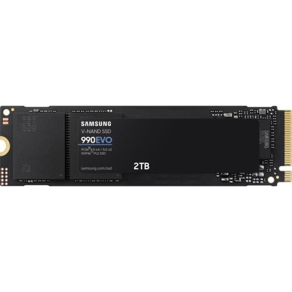 SAMSUNG - 990 EVO - Intern SSD - 2 TB - PCIe® 4.0 x4
