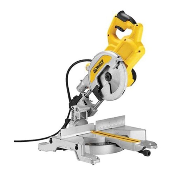 Radiell geringssåg 1800W 216mm med XPS-system - DEWALT - DWS777-QS