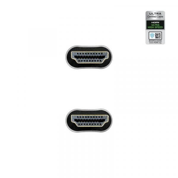 Nanokabel 10.15.8101. Kabellängd: 1 m, Anslutning 1: HDMI Typ A (Standard), Anslutning 1 kön: Hane, Anslutning 2: HDMI