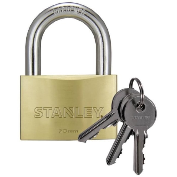 Stanley S742-034 70mm hänglås med nyckellås