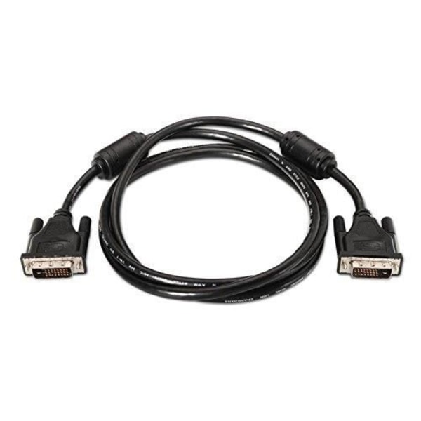 Dual Link DVI-kabel, MM, färg svart 1,8 meter