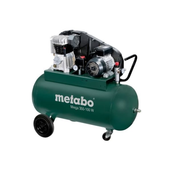 Kompressor - METABO - Mega 350-100 W - 90L - 10 bar - Trefas