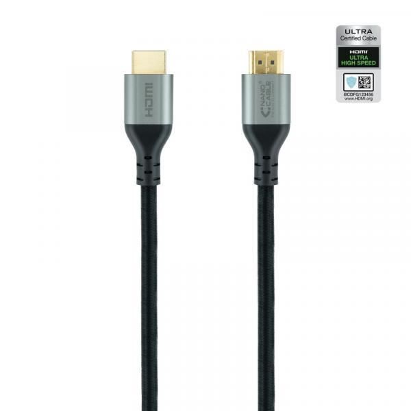 Nanokabel 10.15.8101. Kabellängd: 1 m, Anslutning 1: HDMI Typ A (Standard), Anslutning 1 kön: Hane, Anslutning 2: HDMI