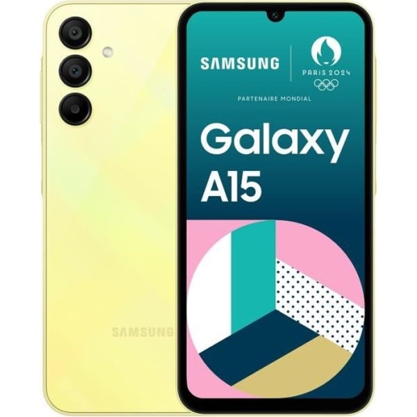 SAMSUNG Galaxy A15 Smartphone 128GB Lime