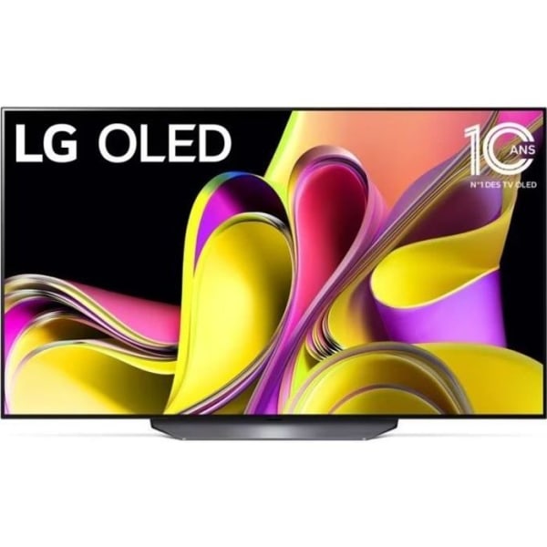 OLED TV LG OLED65B3 164 cm 4K UHD Smart TV 2023 Svart och Silver