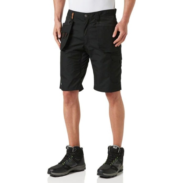Professionella shorts - Scruffs professionella Bermuda-shorts - T54657 - Trade Flex Holster Short Svart