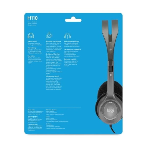 Logitech H110 STEREO PC-headset