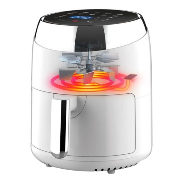 Airfry 1400w 3,5 l naturfry fge501d fagor 25,5x32x30,5cm