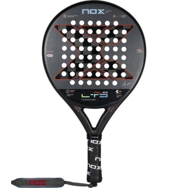 Nox ML10 Limited Edition 23 padelracket - svart/röd - TU