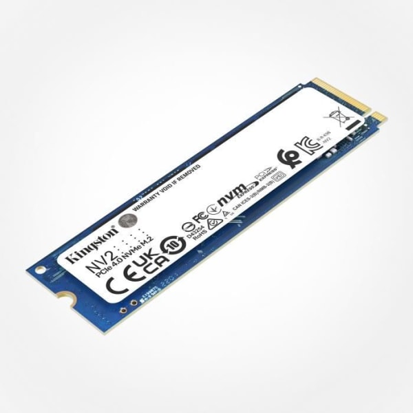 Kingston NV2 NVMe PCIe 4.0 Intern SSD 1TB M.2 2280 -SNV2S/1000G