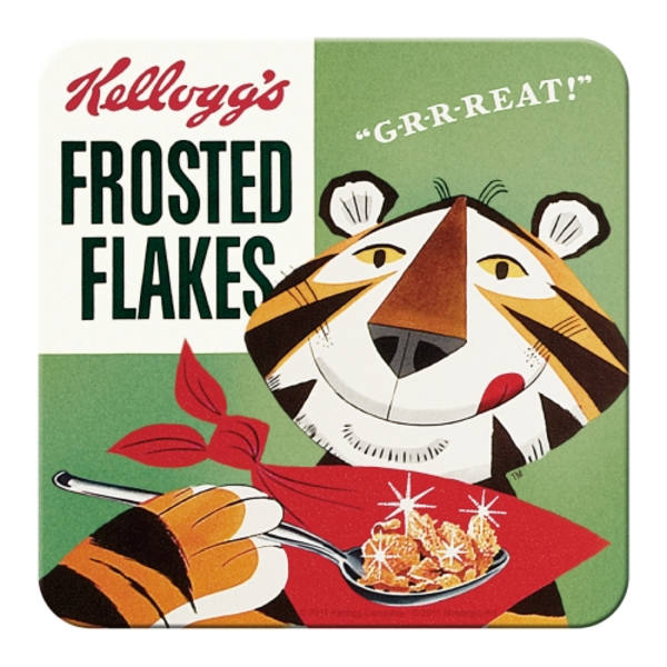 Glasunderlägg retro 4-pack, Kellogs - Julklapp Present