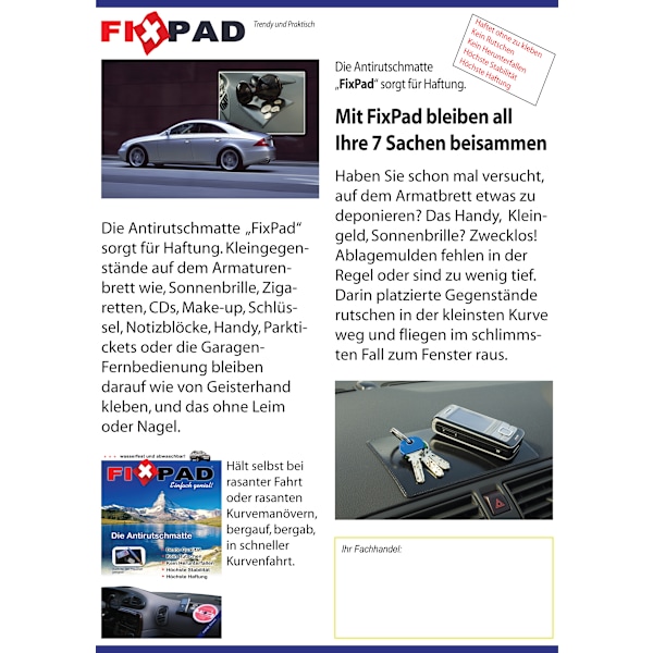 Antirutschmatta "Fixpad"