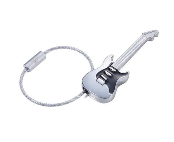Nyckelring musik gitarr rock