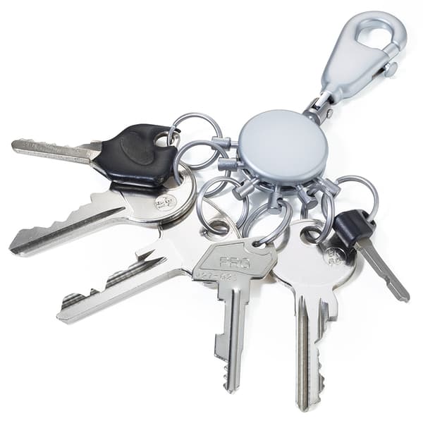 Troika Patent - Nyckelring med 6 st ringar