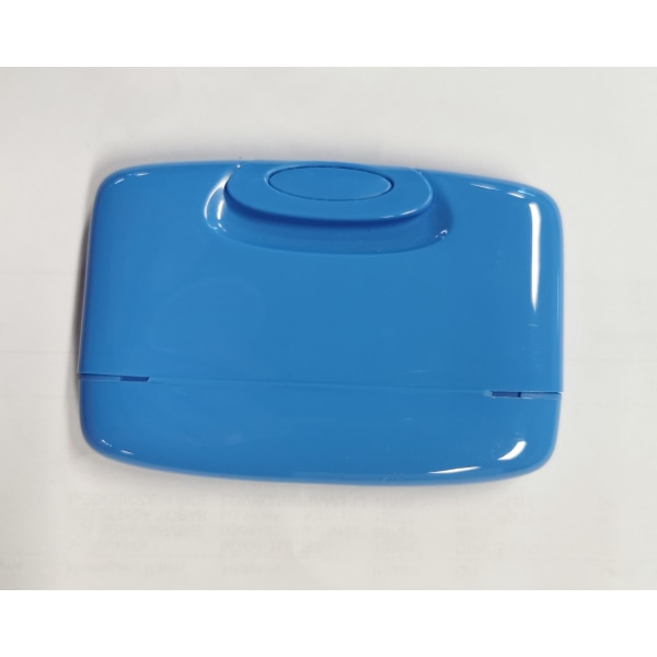 U-box kortfodral i plast - ljus blå