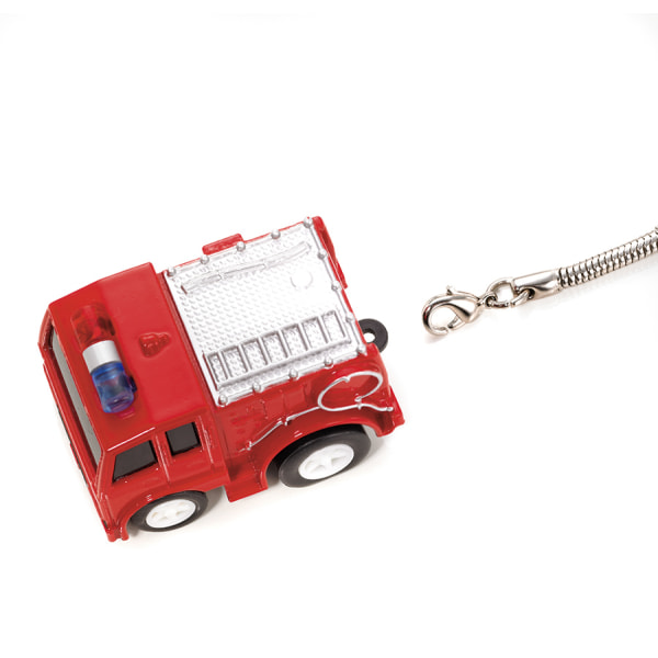Nyckelring minibil Brandbil - Julklapp Present röd