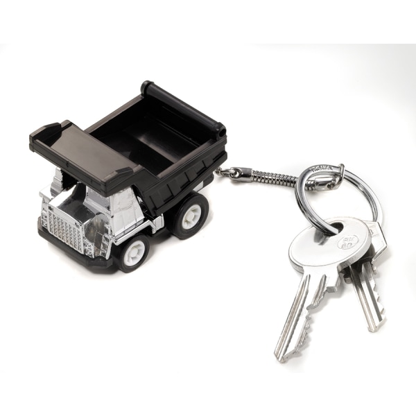 Nyckelring lasbil minibil mini truck svart
