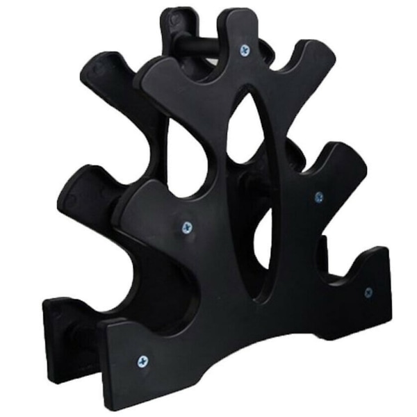 Gym Dumbbell Træ Gym Dumbbell Stativ Til Hjemmekontor Dumbbell Vægt Opbevaring Holder Stativ