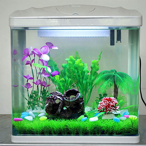 Akvarium Tønde Kunstig Harpiks Akvarium Ly Dekoration Grotter Akvarium Harpiks Akvarium Hule Rejer Tønde Harpiks Ornament Grotte Landskab Holdbar