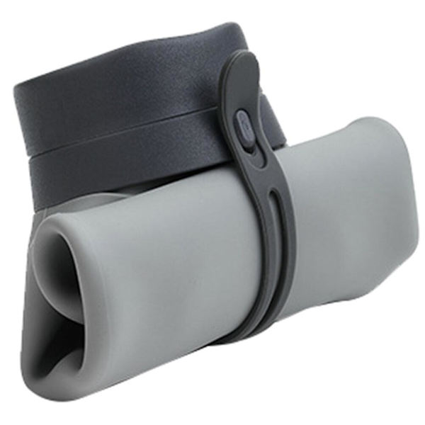 Foldbar Vandflaske Udendørs Vandflaske Sammenklappelig Drikkflaske Sammenklappelig Vandflaske Grå2 Grey 20x7cm