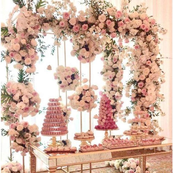 Blomsterarrangemangssvampar Vattenabsorberande Blomsterställ Dörrbåge Vått Skummaterial För Hem Bröllopsdekoration